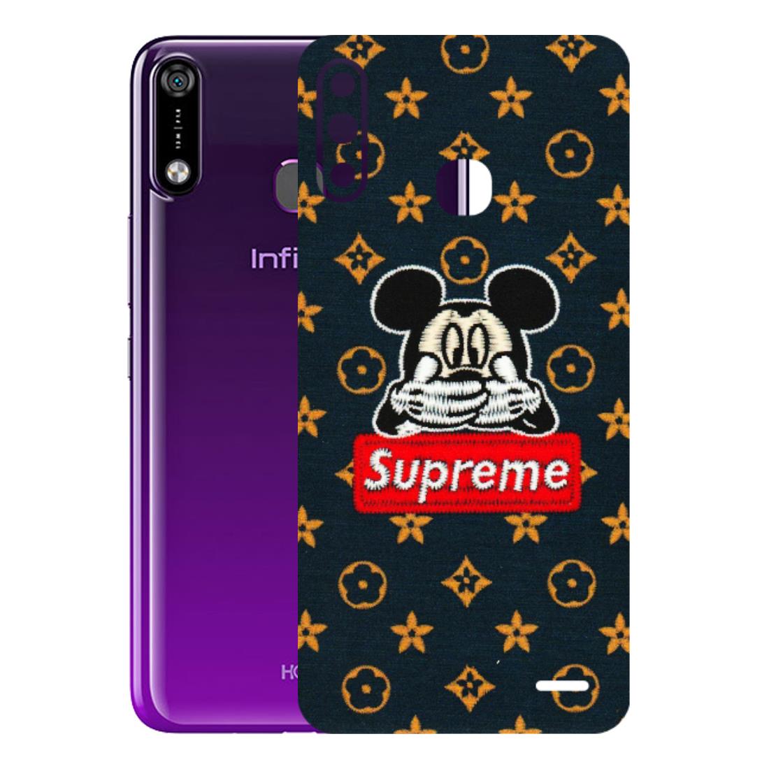 INFINIX Phone Skins (All Models) - Mickey Supreme - Matte Finish (M-83) Infinix Hot 7