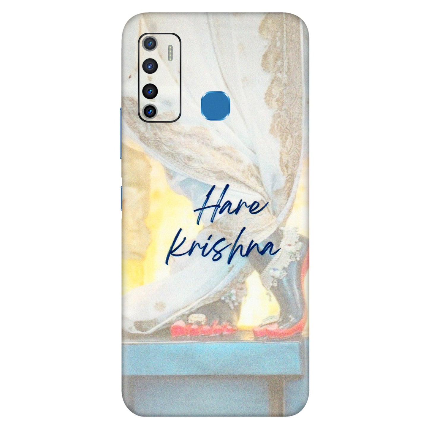 INFINIX Phone Skins (All Models) - Hare Krishna - 3D Embossed Finish (L-03) Infinix Hot 9