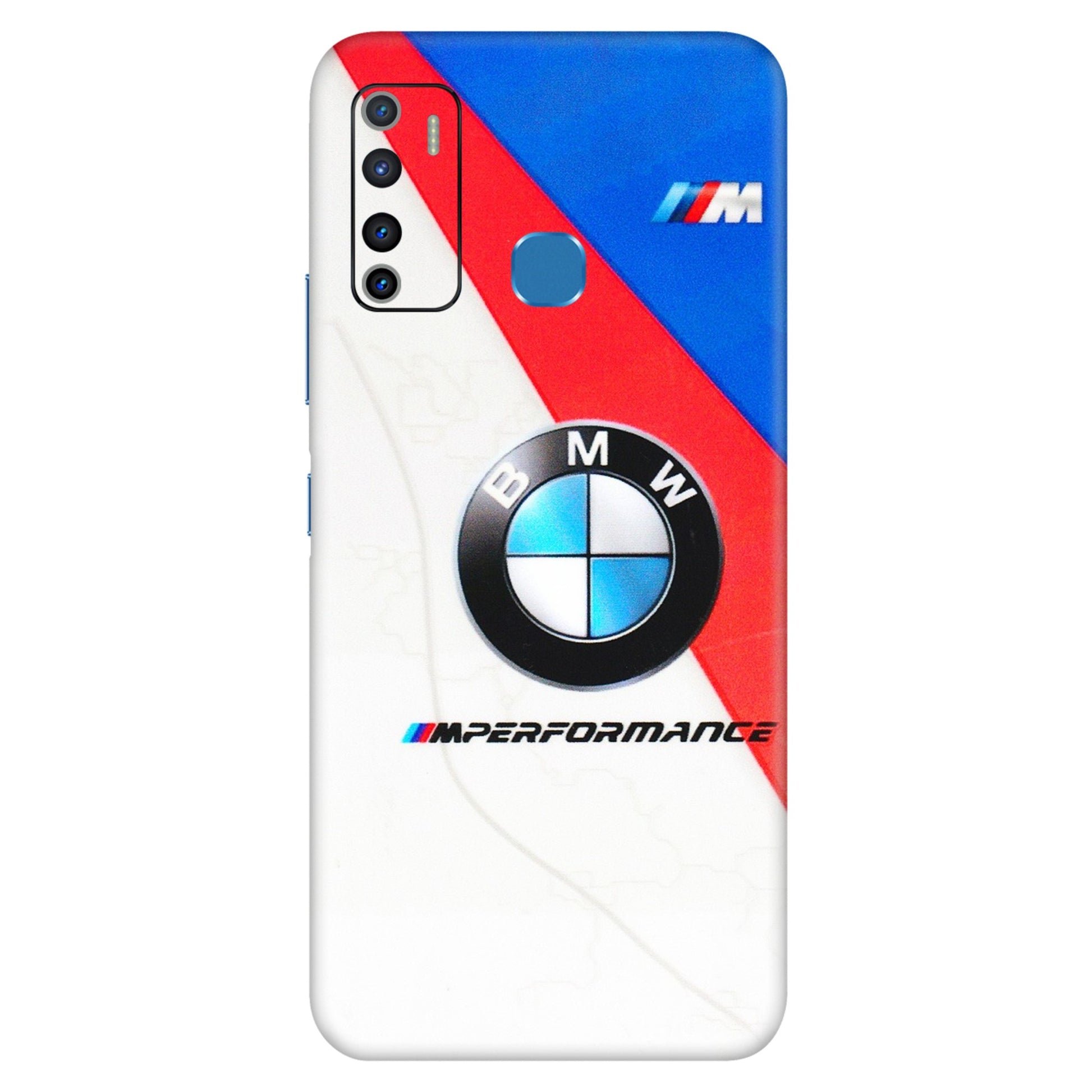 INFINIX Phone Skins (All Models) - BM Performance Car Lover - 3D Embossed Finish (L-10) Infinix Hot 9