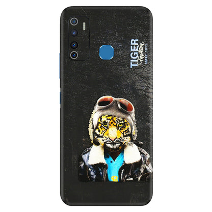 INFINIX Phone Skins (All Models) - Rider Tiger - 3D Embossed Finish (L-113) Infinix Hot 9