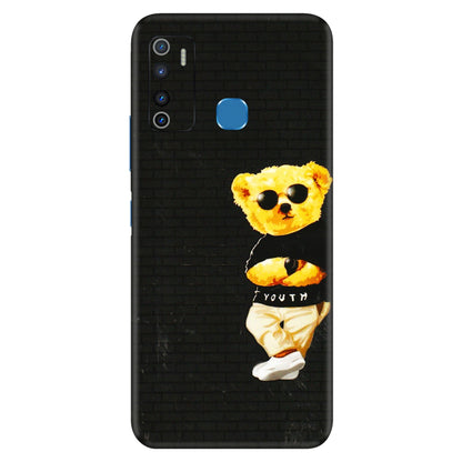 INFINIX Phone Skins (All Models) - Classy Teddy Bear - 3D Embossed Finish (L-116) Infinix Hot 9