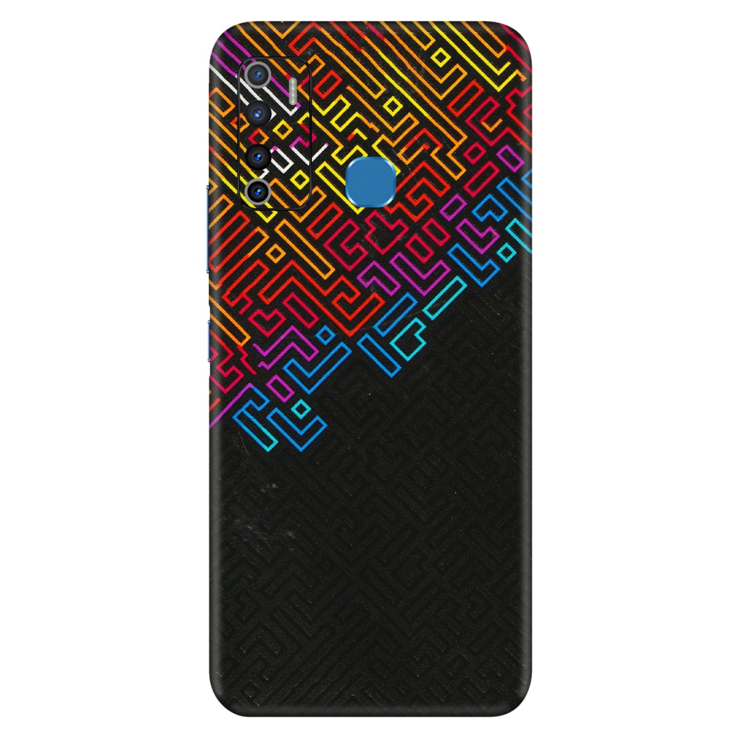 INFINIX Phone Skins (All Models) - Dotme Pattern Art - 3D Embossed Finish (L-121) Infinix Hot 9