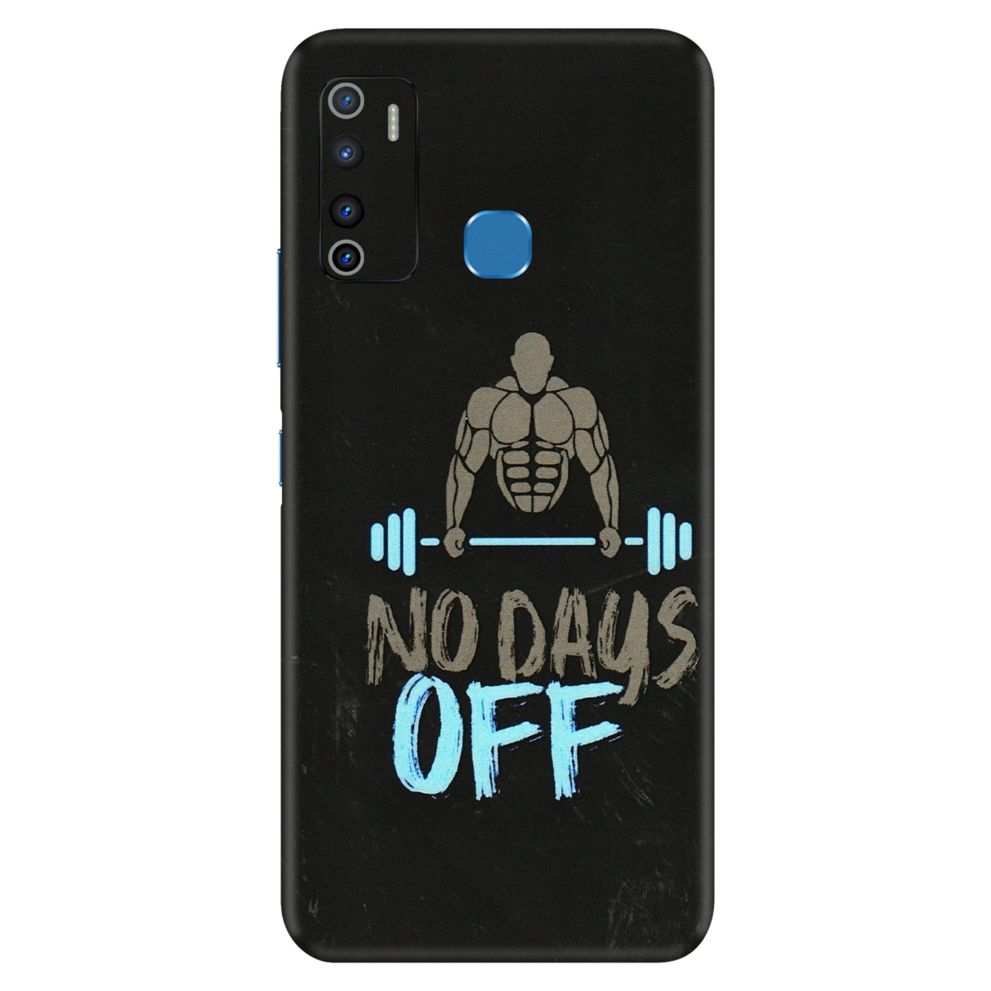INFINIX Phone Skins (All Models) - Gym Lover - 3D Embossed Finish (L-127) Infinix Hot 9
