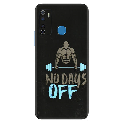 INFINIX Phone Skins (All Models) - Gym Lover - 3D Embossed Finish (L-127) Infinix Hot 9