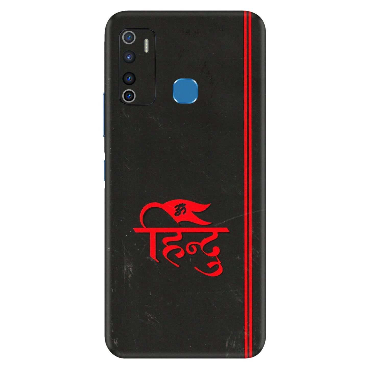 INFINIX Phone Skins (All Models) - Hindu Black - 3D Embossed Finish (L-153) Infinix Hot 9