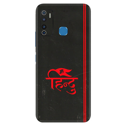 INFINIX Phone Skins (All Models) - Hindu Black - 3D Embossed Finish (L-153) Infinix Hot 9