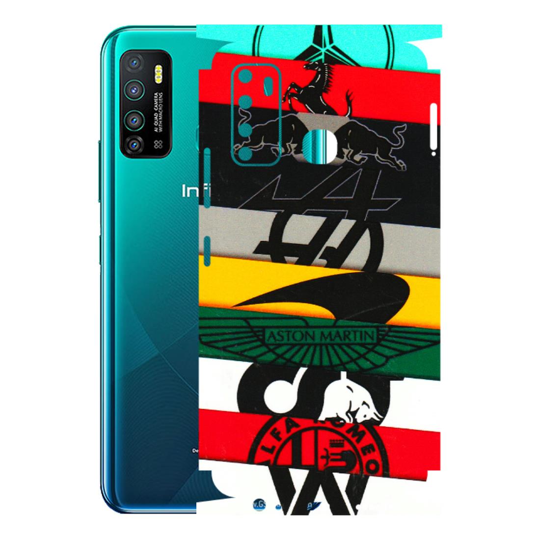 INFINIX Phone Skins (All Models) - Multi Designer Brands - 3D Embossed Finish (L-187) Infinix Hot 9