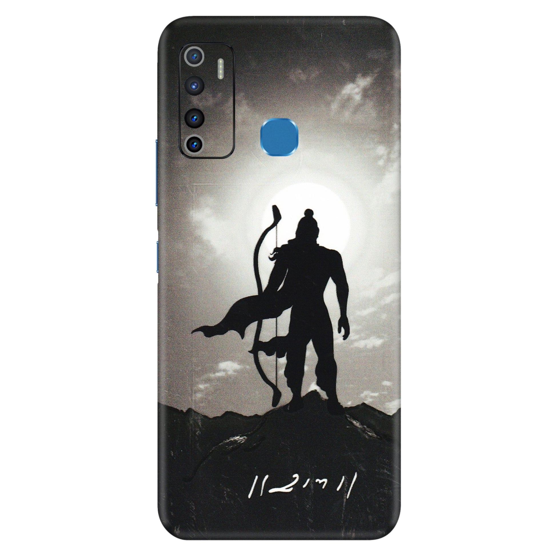 INFINIX Phone Skins (All Models) - Jai Siya Ram - 3D Embossed Finish (L-200) Infinix Hot 9