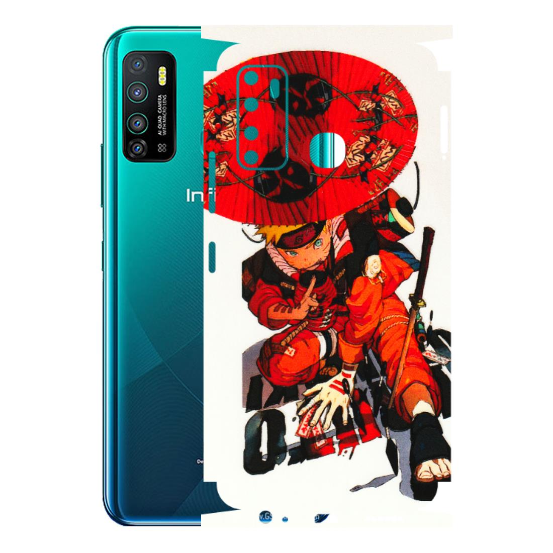 INFINIX Phone Skins (All Models) - Naruto - 3D Embossed Finish (L-208) Infinix Hot 9