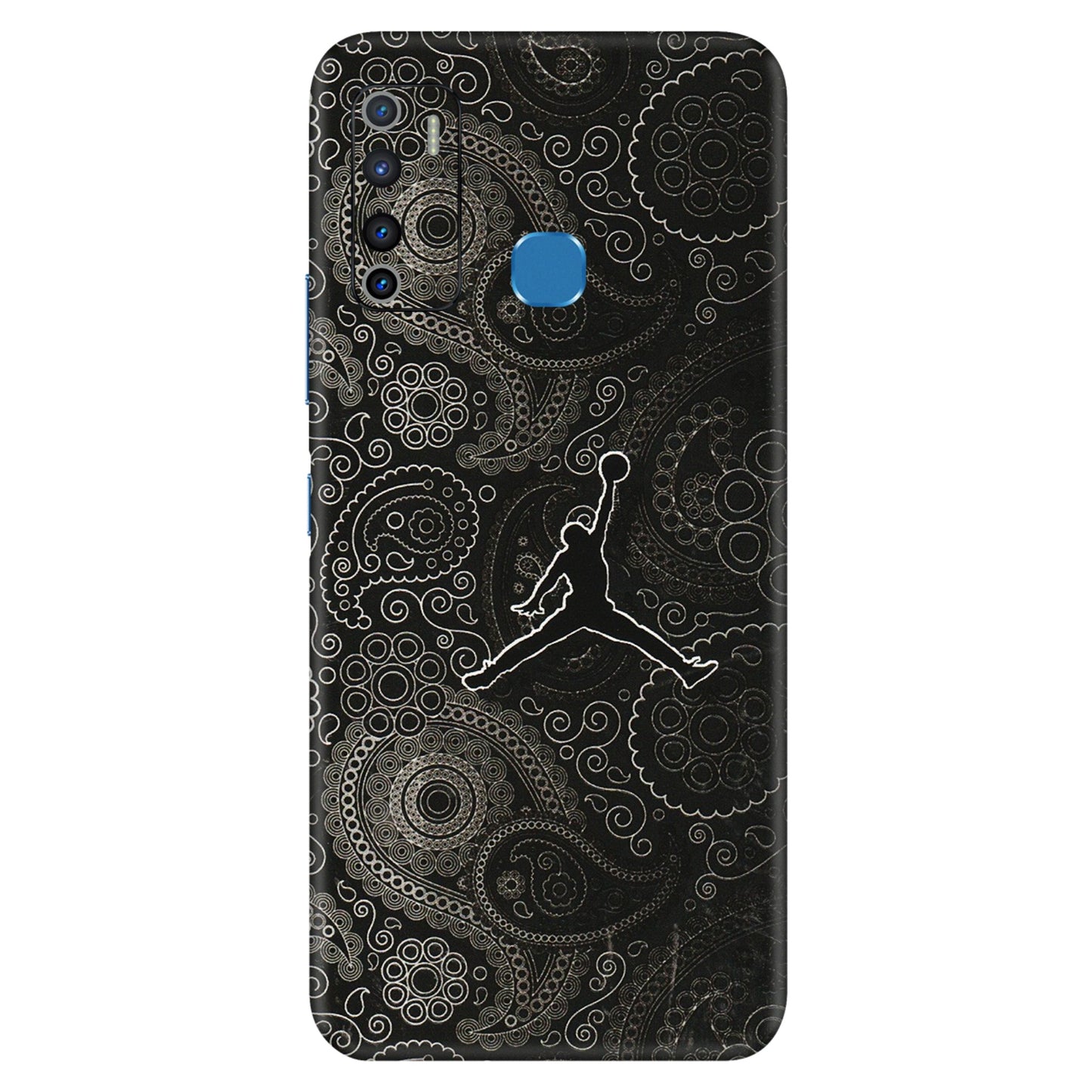 INFINIX Phone Skins (All Models) - Basketball Player Artwork - 3D Embossed Finish (L-215) Infinix Hot 9