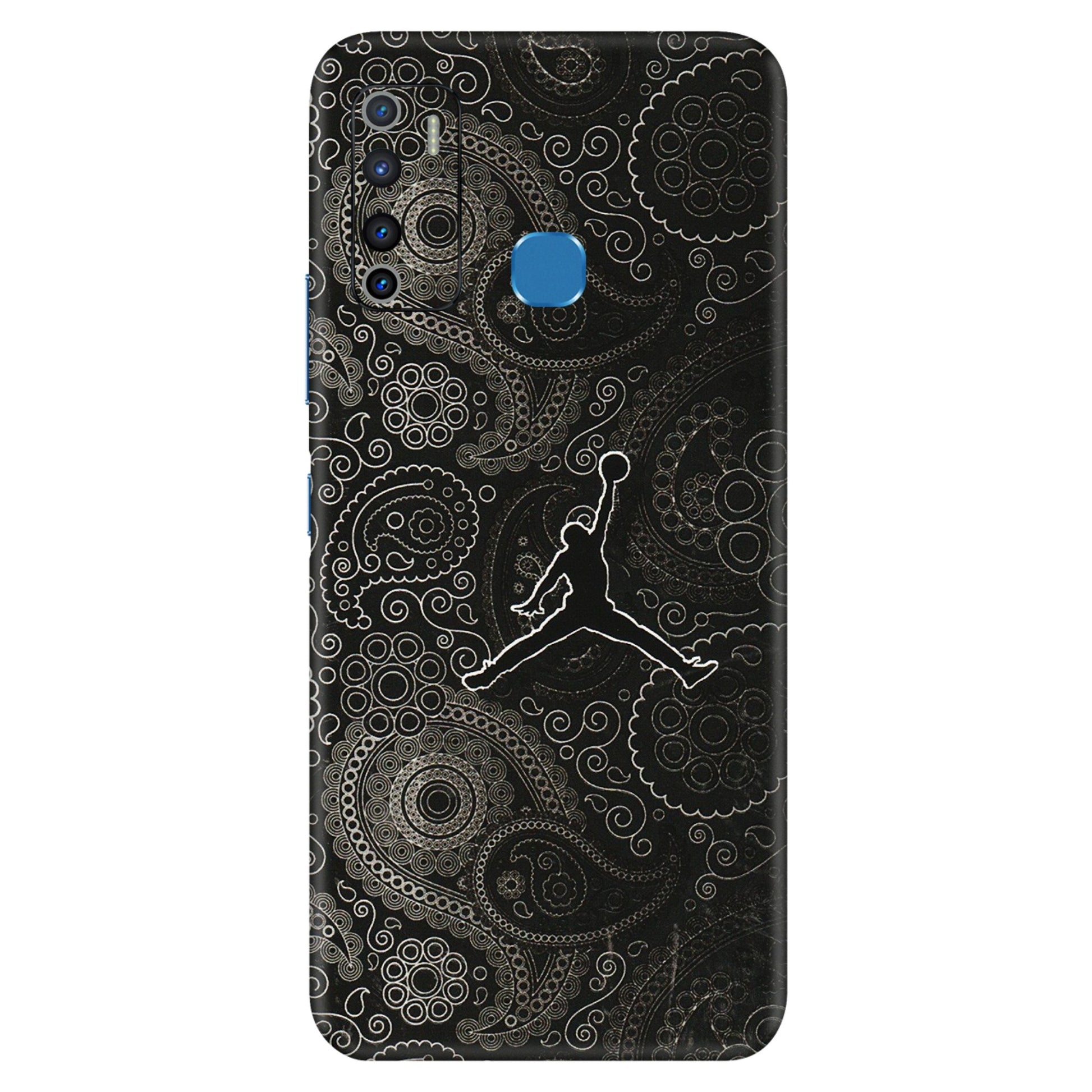 INFINIX Phone Skins (All Models) - Basketball Player Artwork - 3D Embossed Finish (L-215) Infinix Hot 9