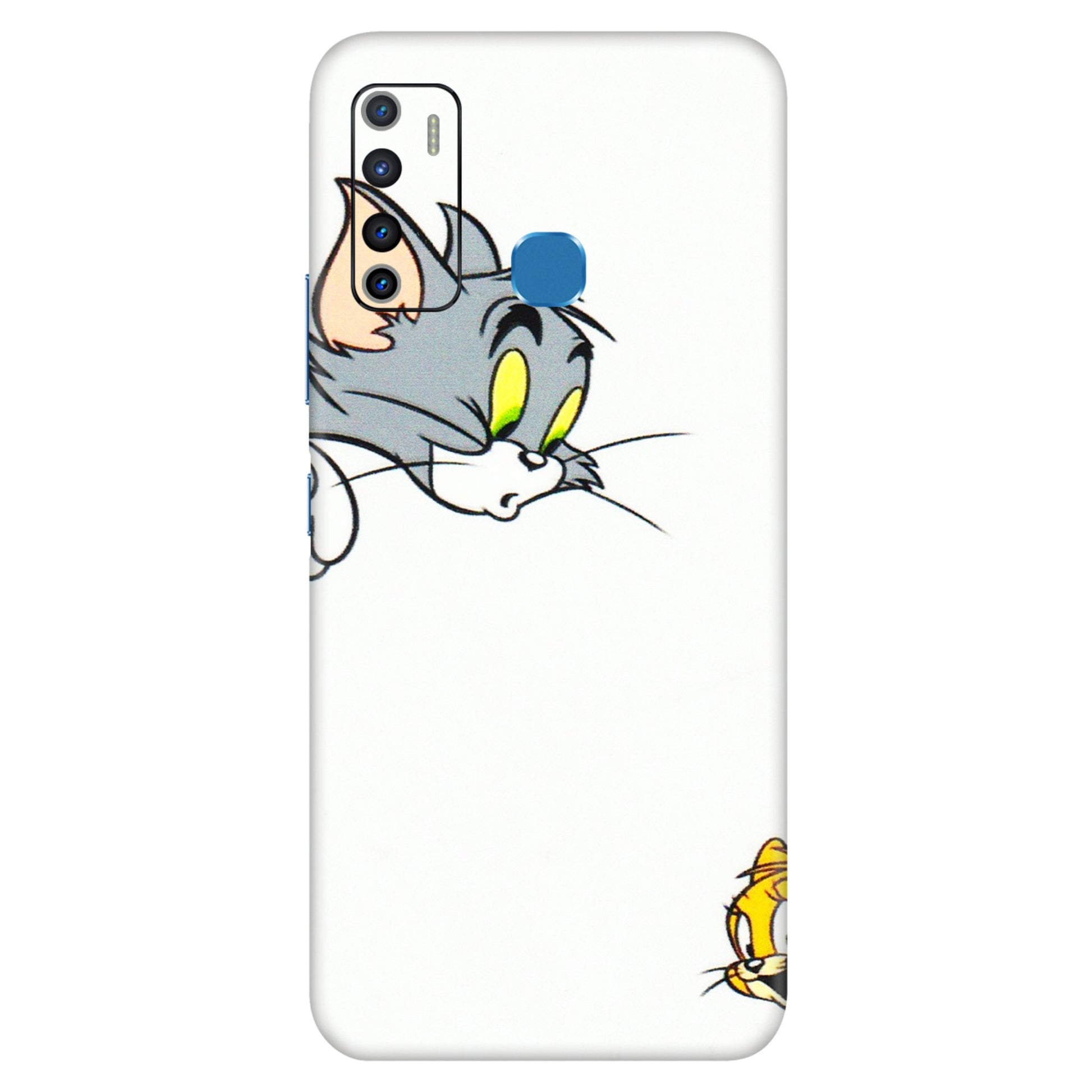 INFINIX Phone Skins (All Models) - Cute Tom And Jerry - 3D Embossed Finish (L-220) Infinix Hot 9