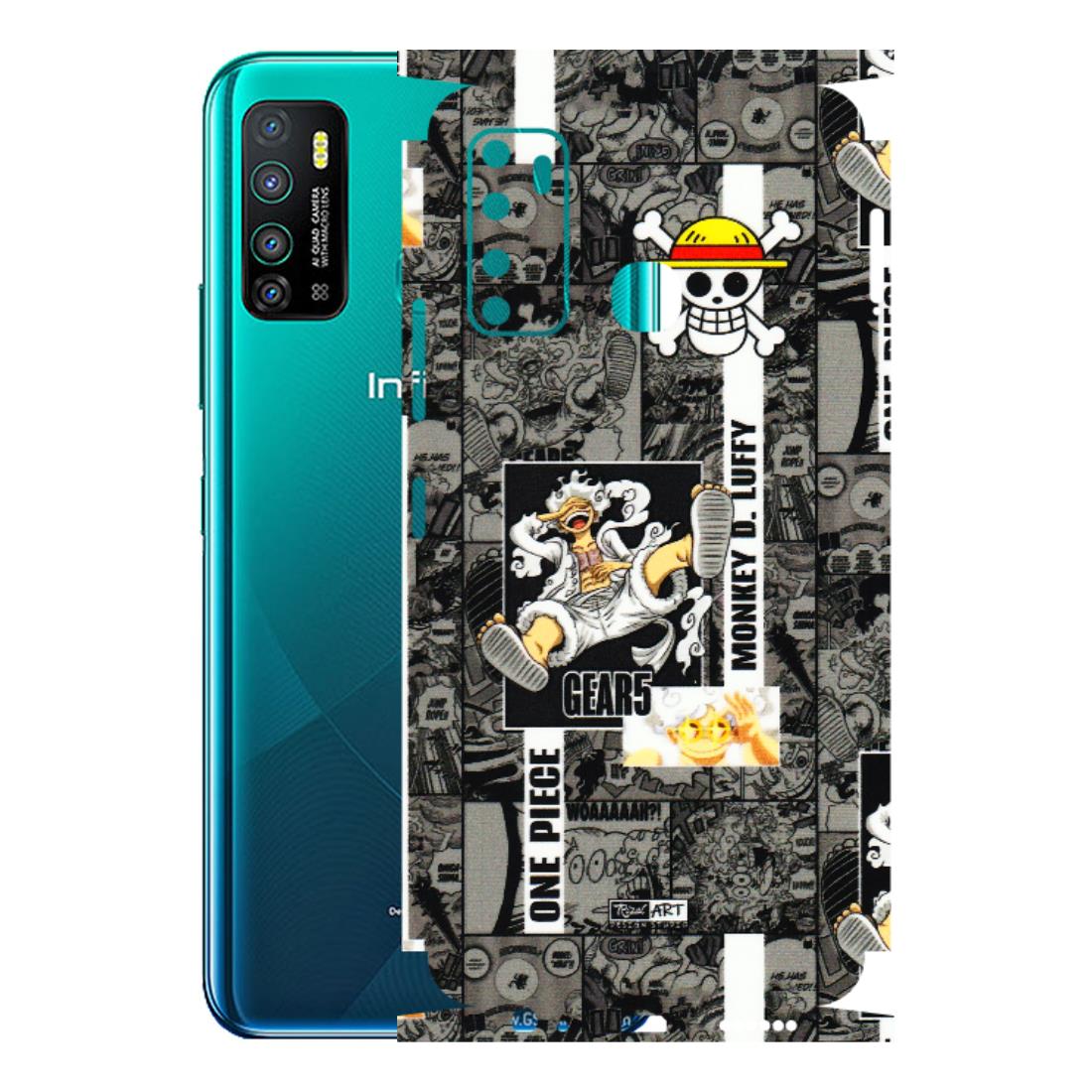 INFINIX Phone Skins (All Models) - Cuffy Anime MonkeyCamic - 3D Embossed Finish (L-242) Infinix Hot 9