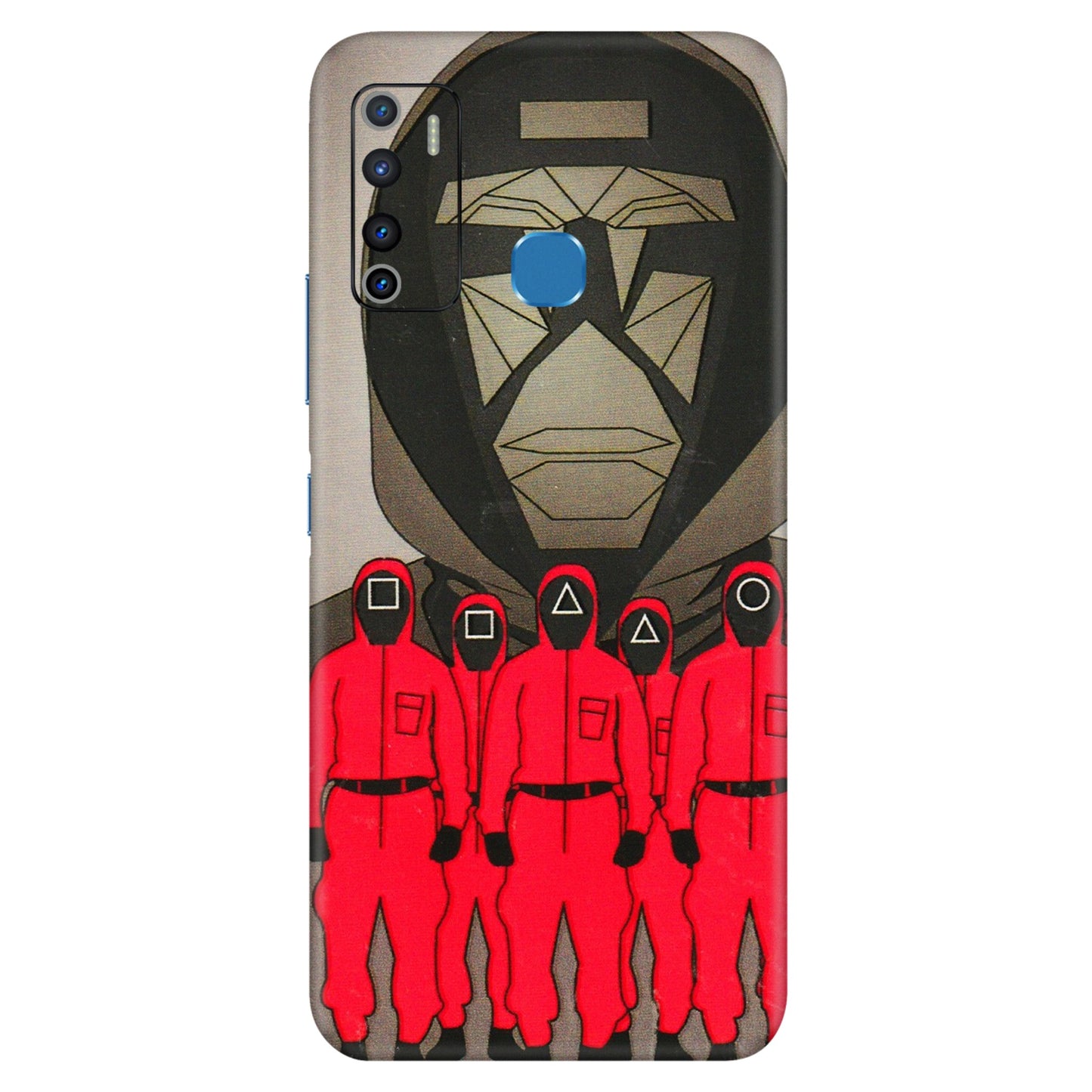INFINIX Phone Skins (All Models) - Squid Game Hero - 3D Embossed Finish (L-245) Infinix Hot 9