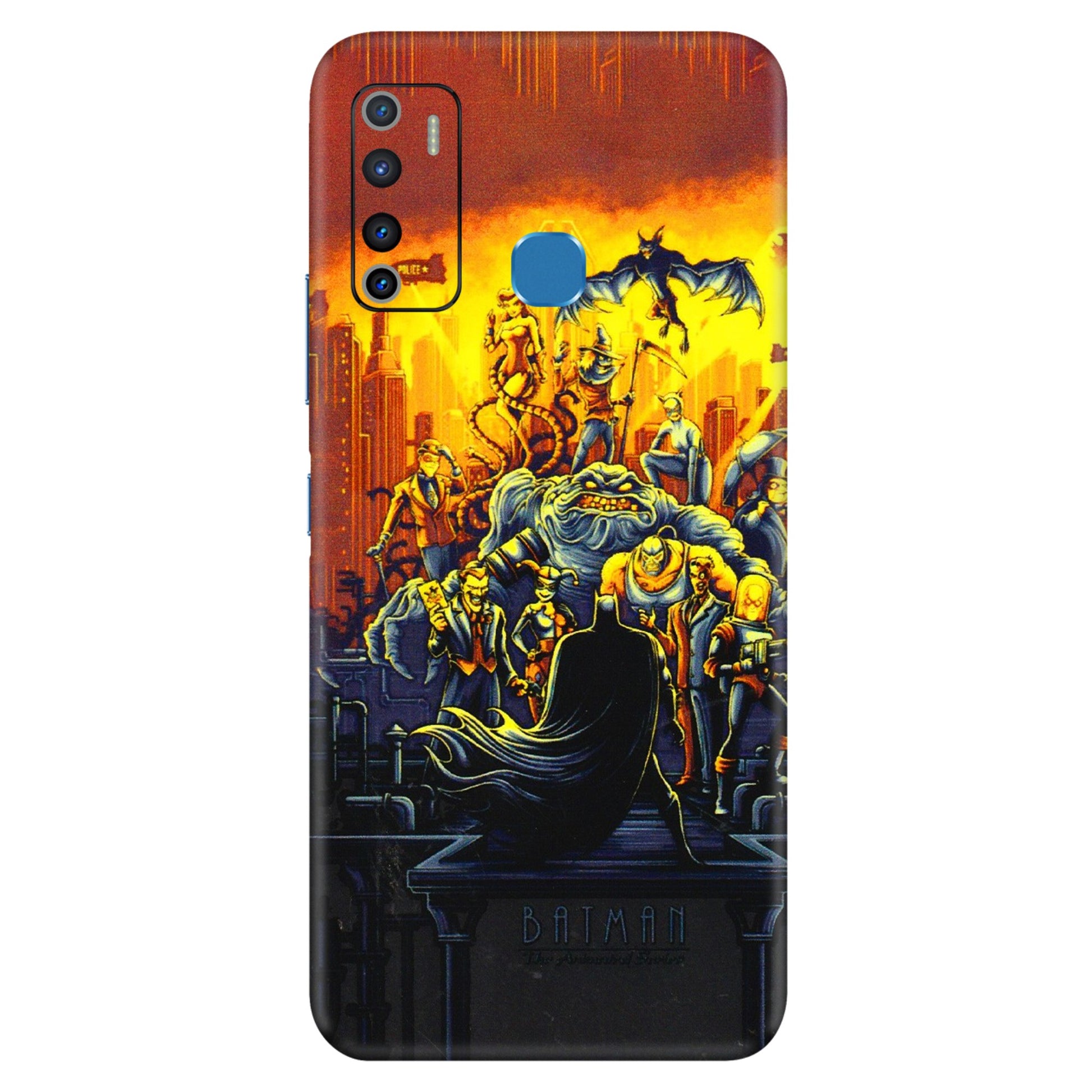 INFINIX Phone Skins (All Models) - Games Doodles - 3D Embossed Finish (L-24) Infinix Hot 9