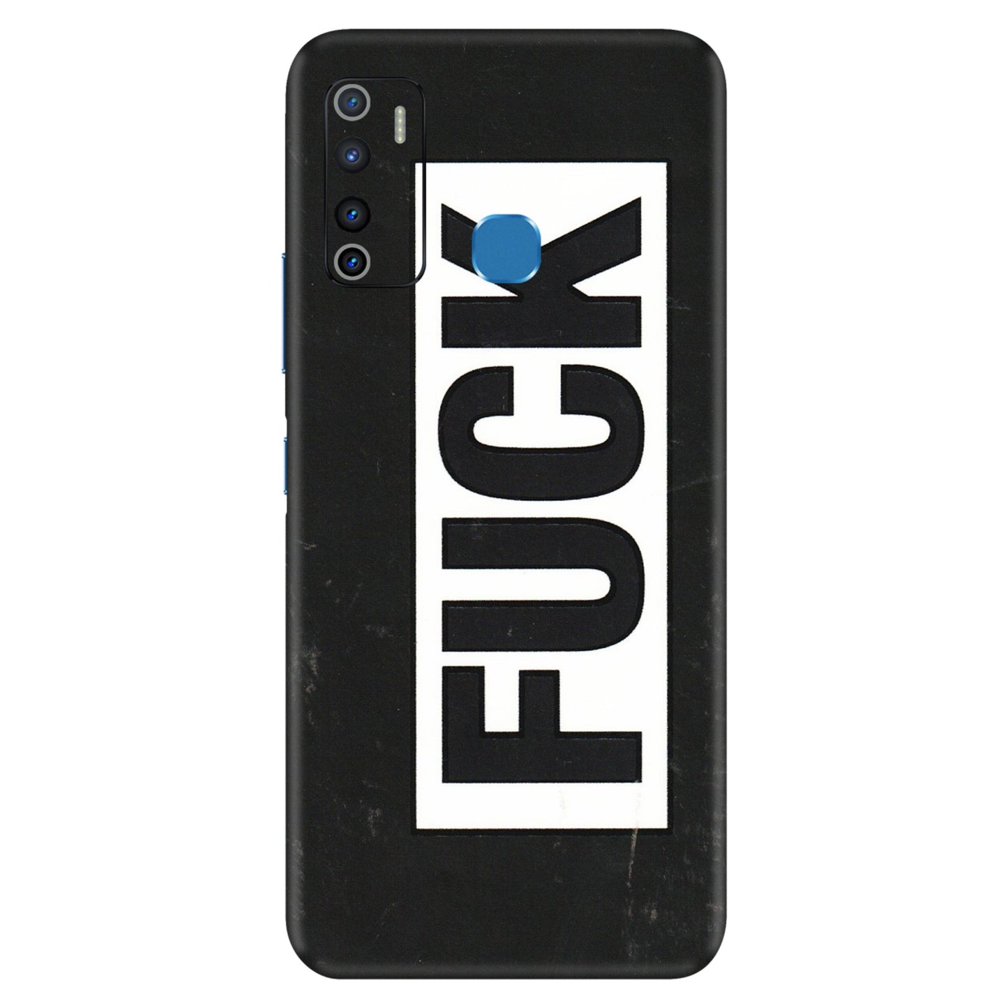 INFINIX Phone Skins (All Models) - The F Word - 3D Embossed Finish (L-255) Infinix Hot 9