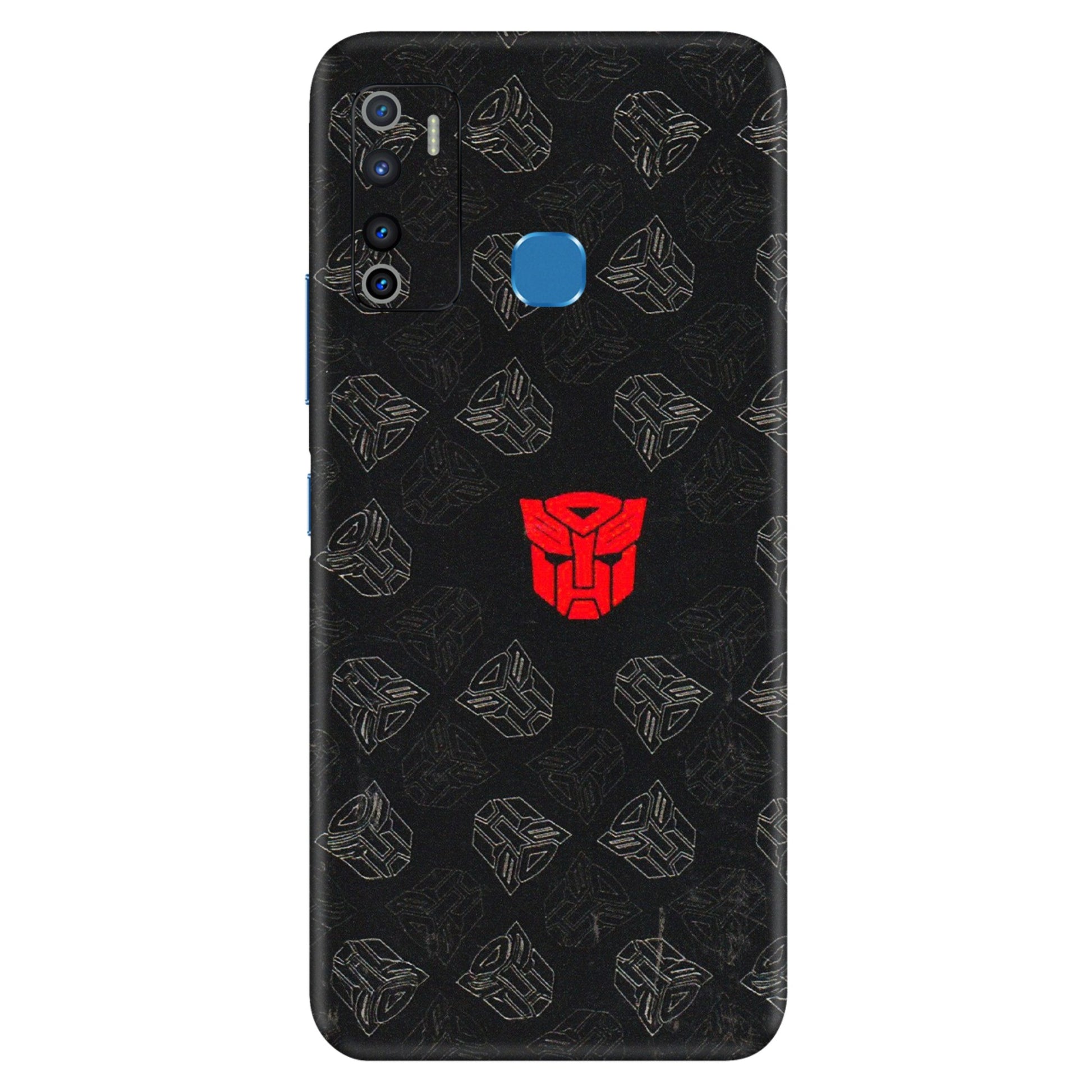 INFINIX Phone Skins (All Models) - Transformers Devastation - 3D Embossed Finish (L-301) Infinix Hot 9