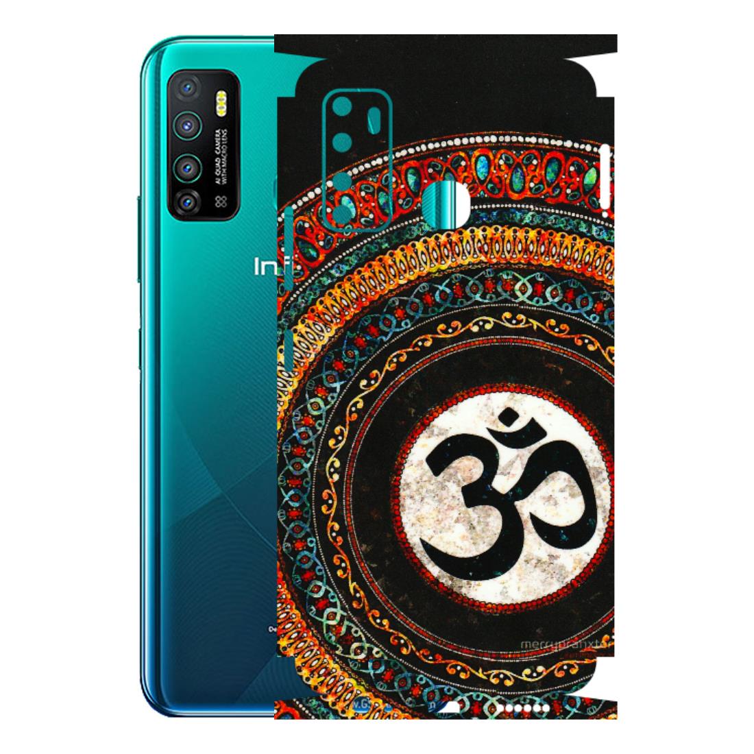 INFINIX Phone Skins (All Models) - Aum Chant Abstract - 3D Embossed Finish (L-42) Infinix Hot 9