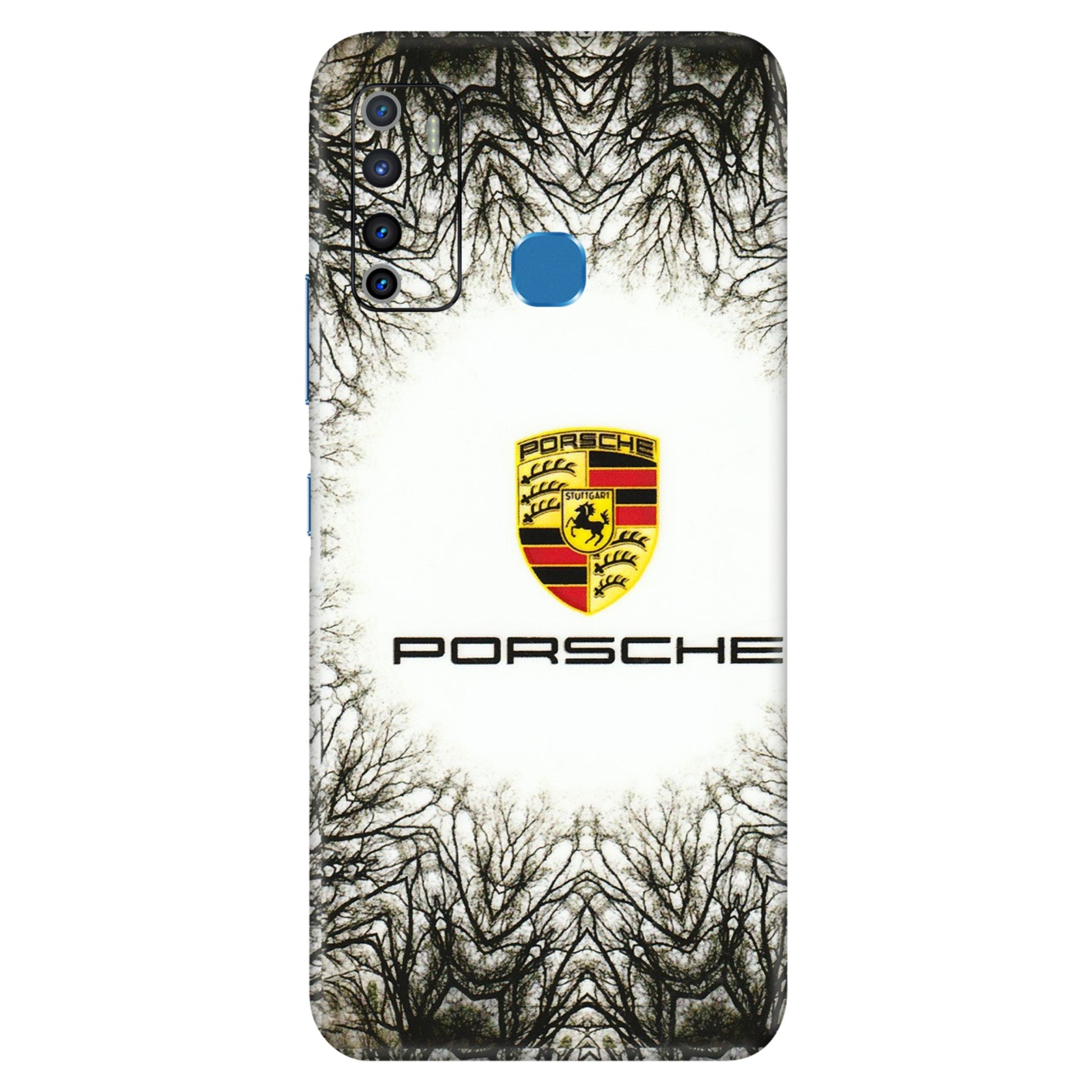 INFINIX Phone Skins (All Models) - Porche Classic - 3D Embossed Finish (L-51) Infinix Hot 9