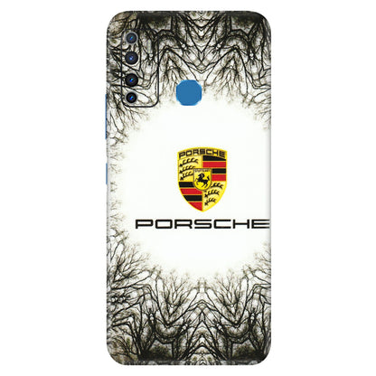 INFINIX Phone Skins (All Models) - Porche Classic - 3D Embossed Finish (L-51) Infinix Hot 9