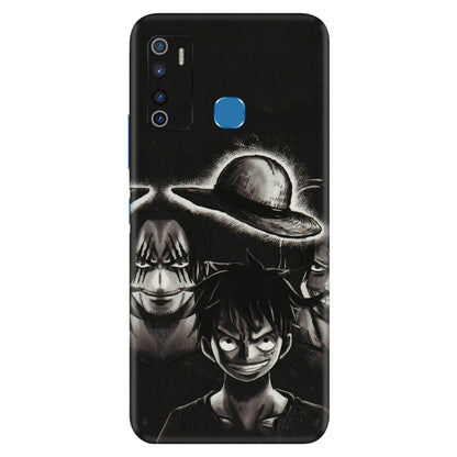 INFINIX Phone Skins (All Models) - Black Luffy Hat - 3D Embossed Finish (L-57) Infinix Hot 9