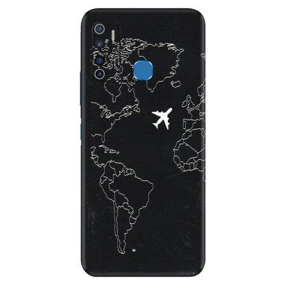 INFINIX Phone Skins (All Models) - Never Ending Travel - 3D Embossed Finish (L-79) Infinix Hot 9