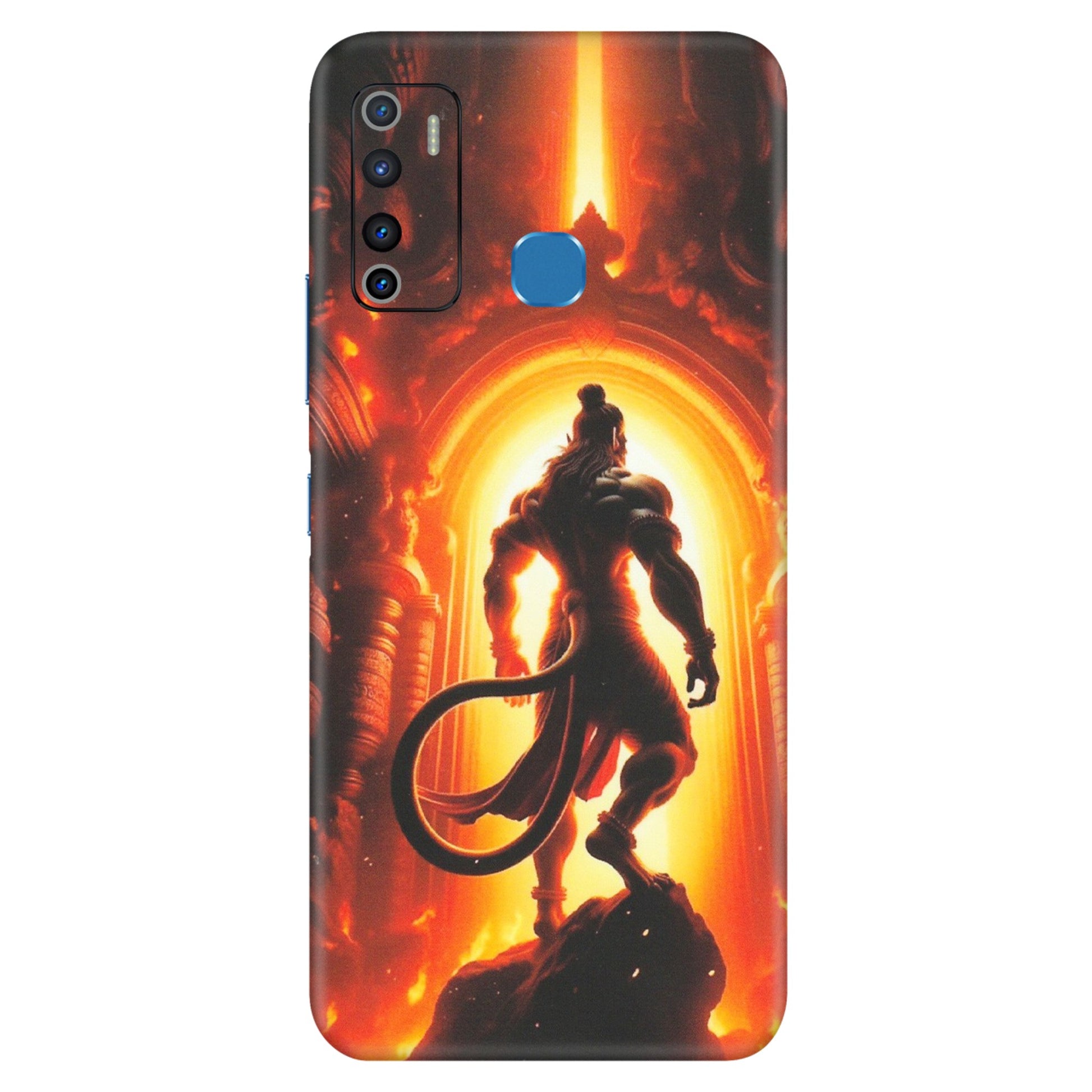 INFINIX Phone Skins (All Models) - HanumanJi - Matte Finish (M-06) Infinix Hot 9