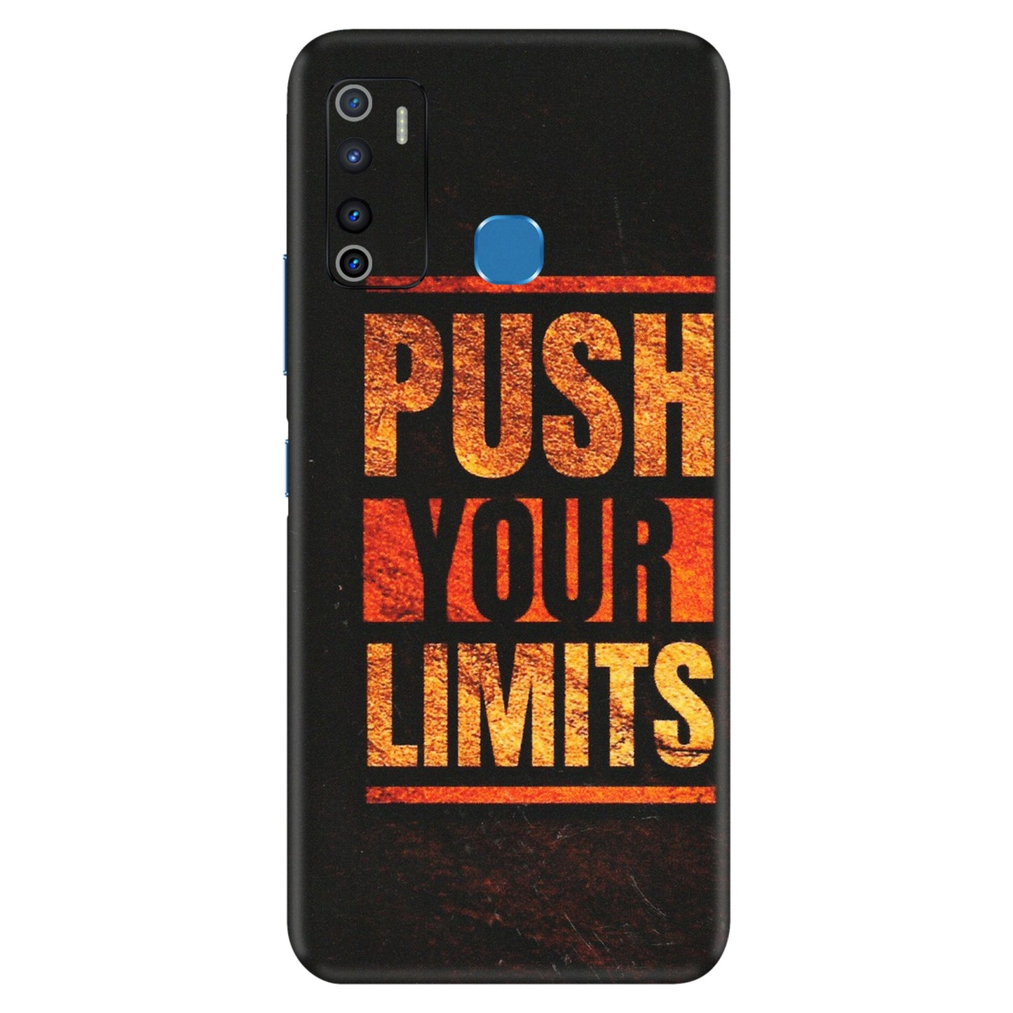 INFINIX Phone Skins (All Models) - Push Your Limits - Matte Finish (M-118) Infinix Hot 9