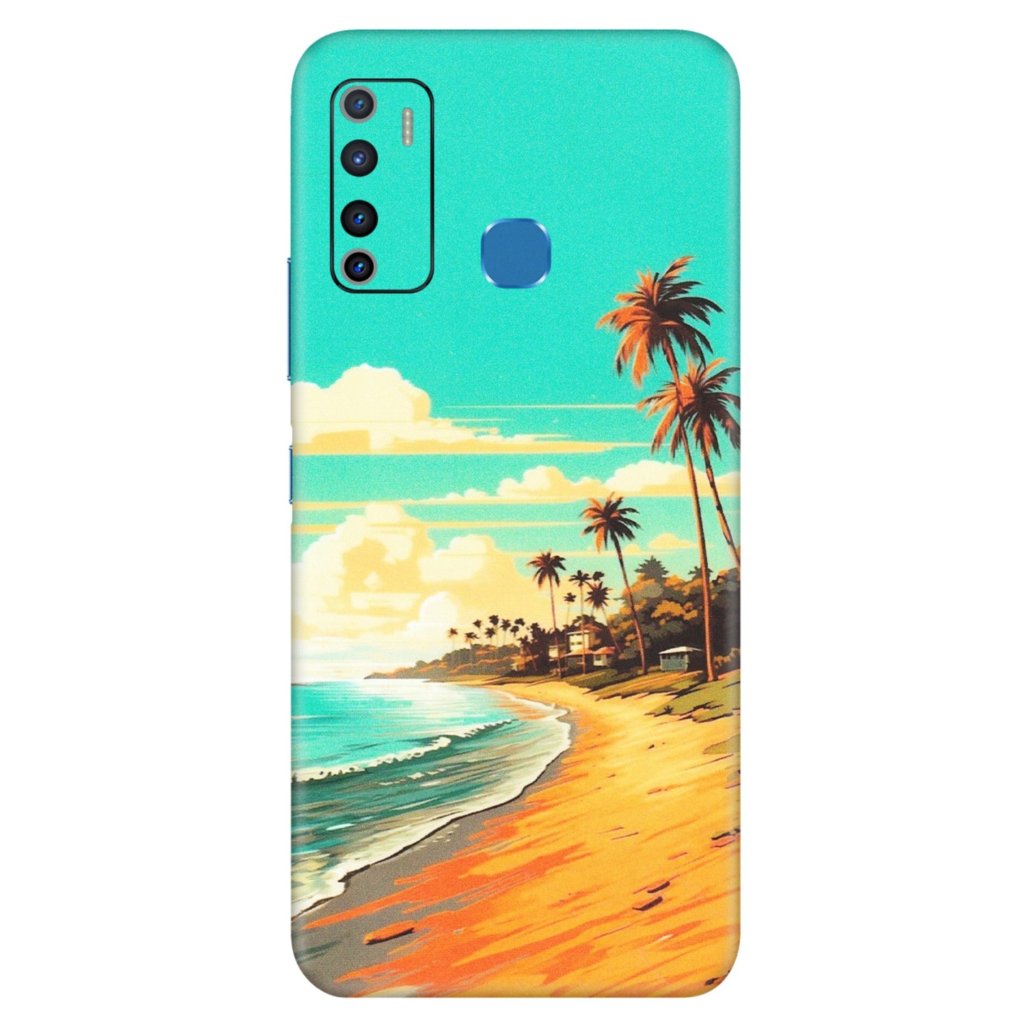 INFINIX Phone Skins (All Models) - Miami Beach - Matte Finish (M-136) Infinix Hot 9