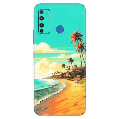 INFINIX Phone Skins (All Models) - Miami Beach - Matte Finish (M-136) Infinix Hot 9