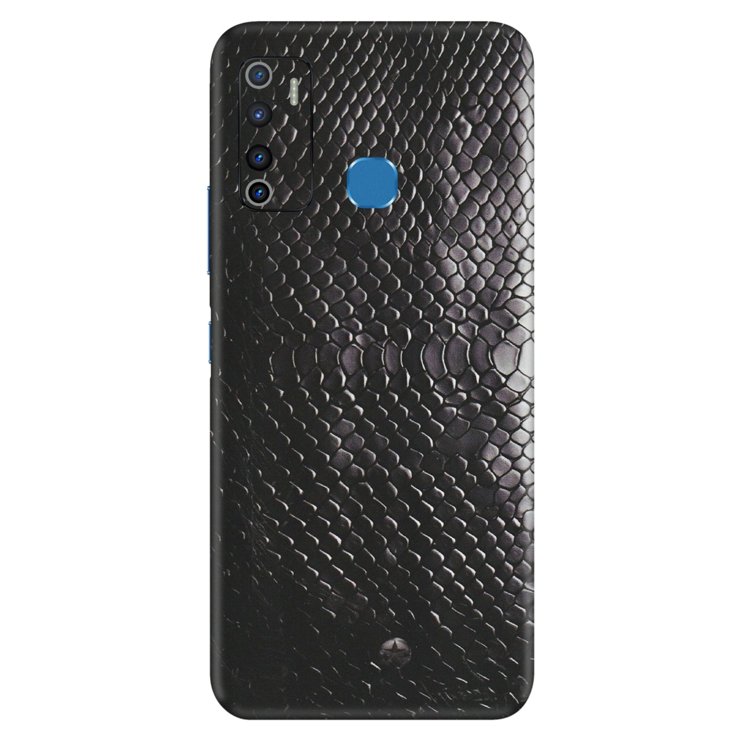 INFINIX Phone Skins (All Models) - Black Snack Leather - Matte Finish (M-147) Infinix Hot 9