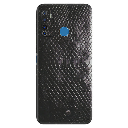 INFINIX Phone Skins (All Models) - Black Snack Leather - Matte Finish (M-147) Infinix Hot 9