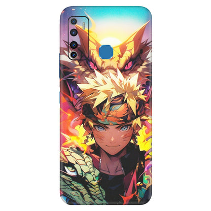 INFINIX Phone Skins (All Models) - Angry Naruto Anime - Matte Finish (M-148) Infinix Hot 9