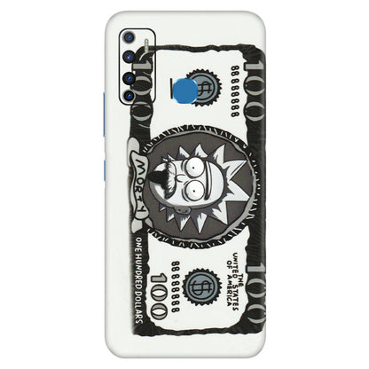 INFINIX Phone Skins (All Models) - Rick And Morty Hundred Dollar Anime - Matte Finish (M-161) Infinix Hot 9