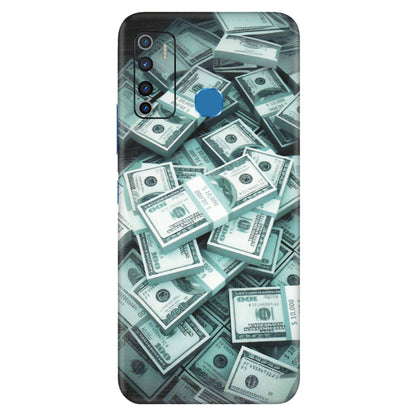 INFINIX Phone Skins (All Models) - Hundred Dollar Bill - Matte Finish (M-162) Infinix Hot 9