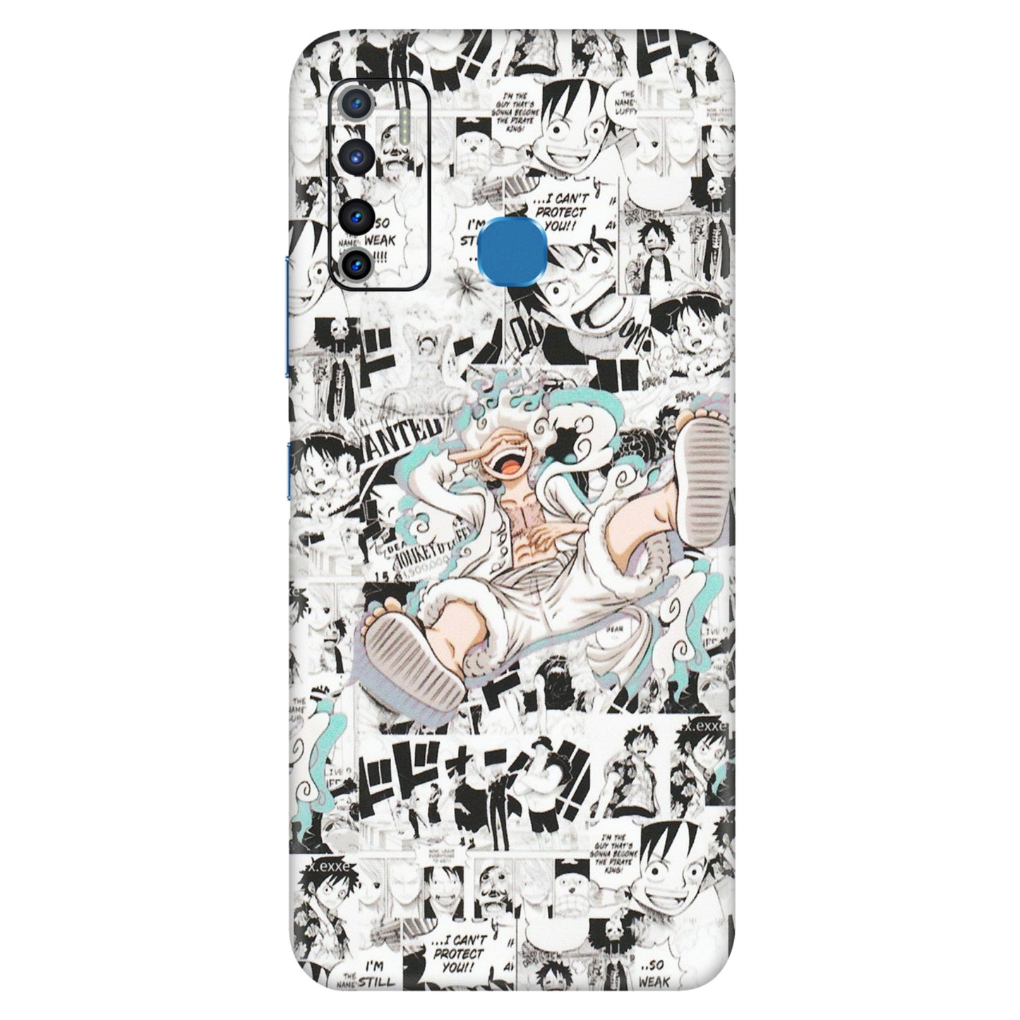 INFINIX Phone Skins (All Models) - One Piece Comic - Matte Finish (M-168) Infinix Hot 9