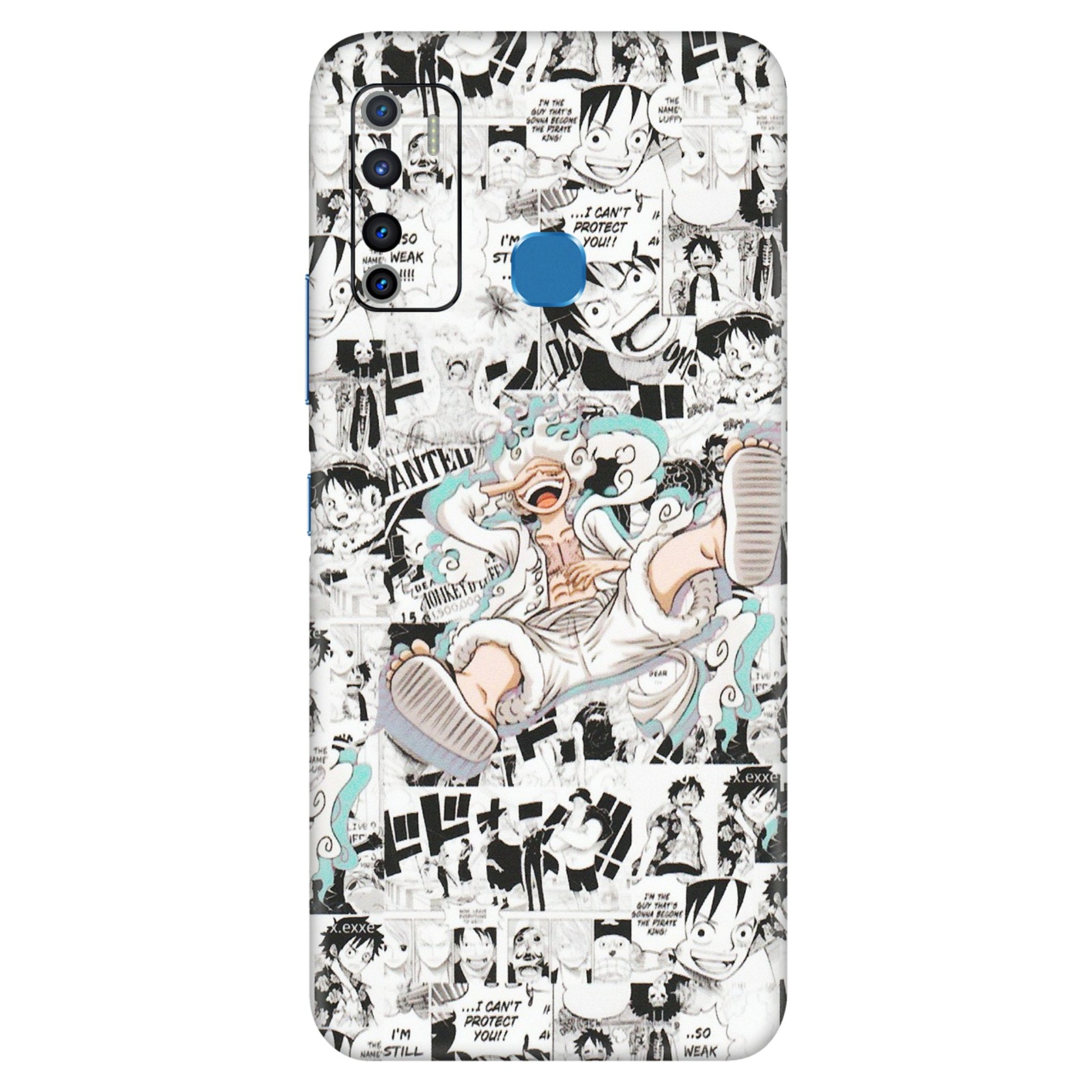 INFINIX Phone Skins (All Models) - One Piece Comic - Matte Finish (M-168) Infinix Hot 9