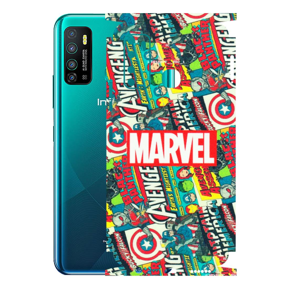 INFINIX Phone Skins (All Models) - Marvel Comic Lover - Matte Finish (M-30) Infinix Hot 9