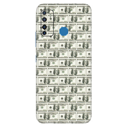 INFINIX Phone Skins (All Models) - I Love Dollars - Matte Finish (M-40) Infinix Hot 9