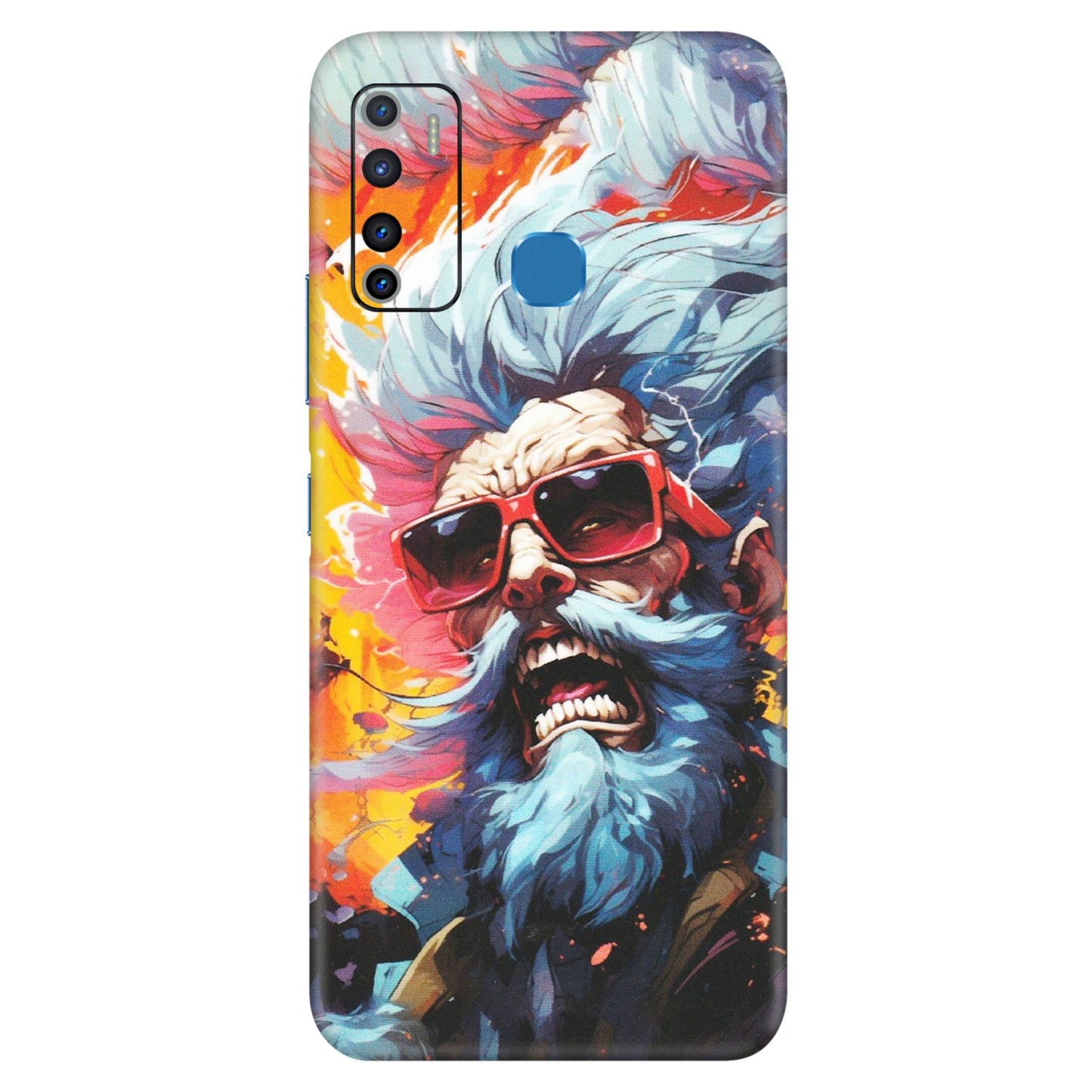 INFINIX Phone Skins (All Models) - Daddy Cool Character - Matte Finish (M-43) Infinix Hot 9
