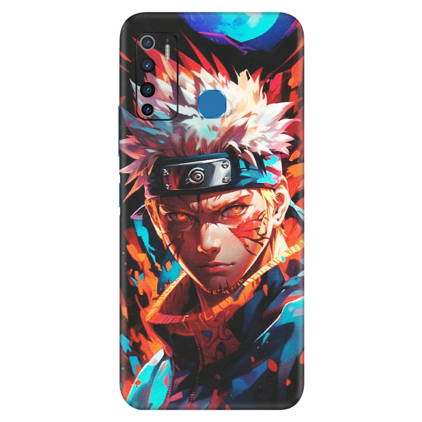INFINIX Phone Skins (All Models) - Anime Ferocious Character - Matte Finish (M-44) Infinix Hot 9