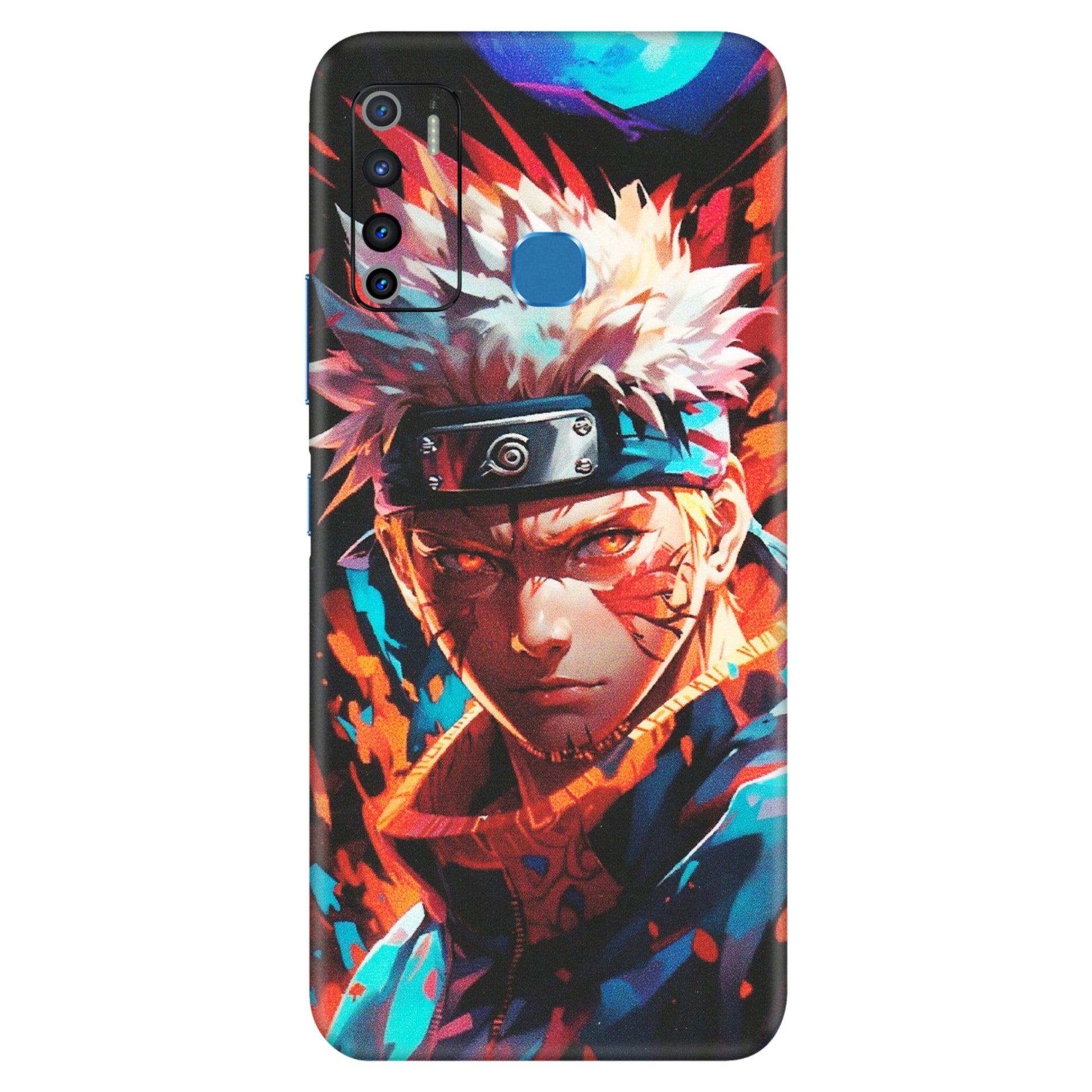 INFINIX Phone Skins (All Models) - Anime Ferocious Character - Matte Finish (M-44) Infinix Hot 9
