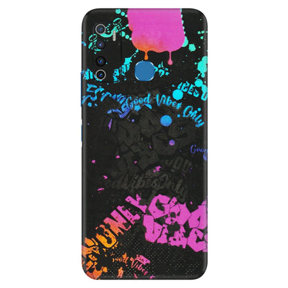 INFINIX Phone Skins (All Models) - Majestic Black Vibes - Matte Finish (M-62) Infinix Hot 9