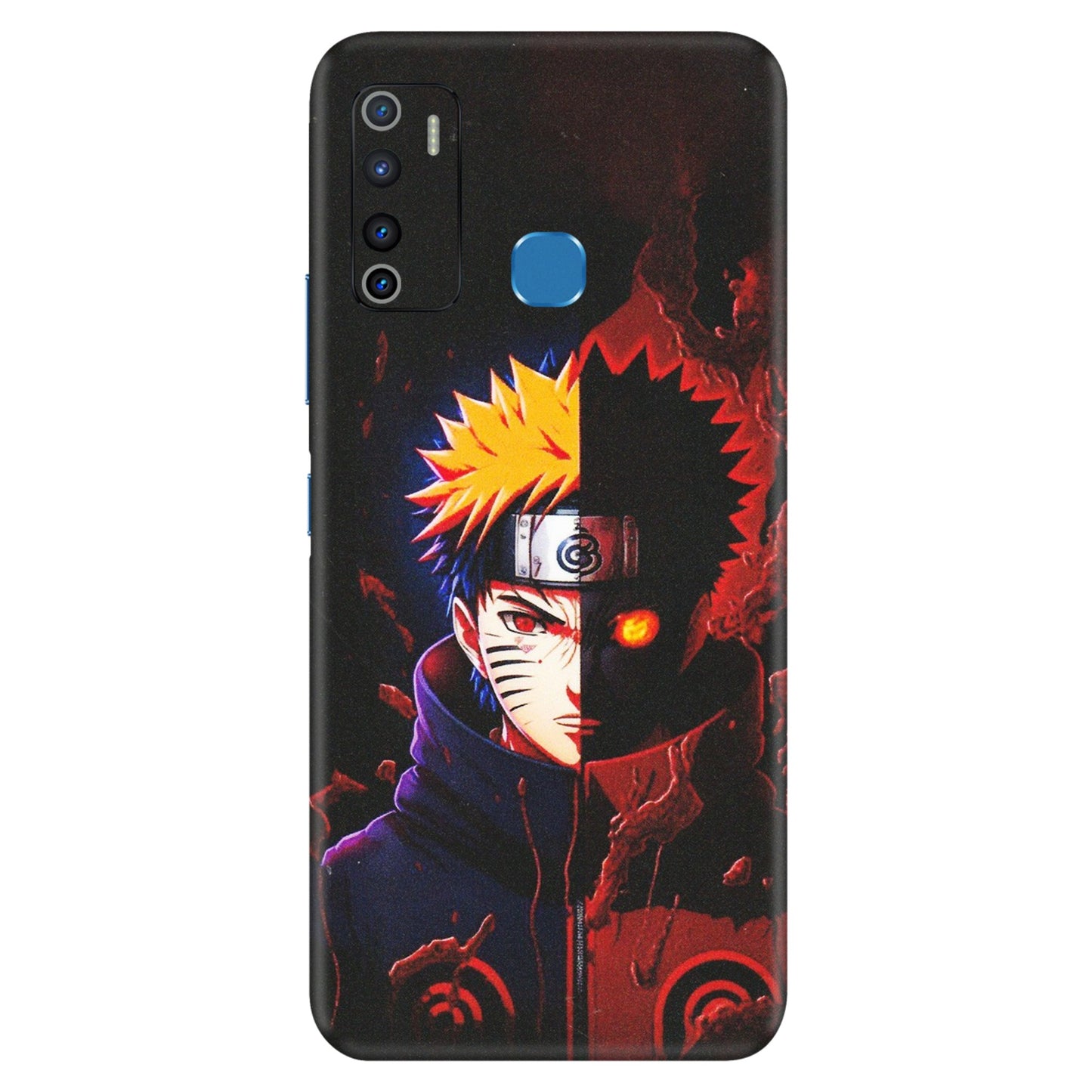 INFINIX Phone Skins (All Models) - Naruto X Evil - Matte Finish (M-70) Infinix Hot 9
