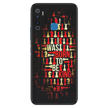 INFINIX Phone Skins (All Models) - Born To Be King - Matte Finish (M-73) Infinix Hot 9