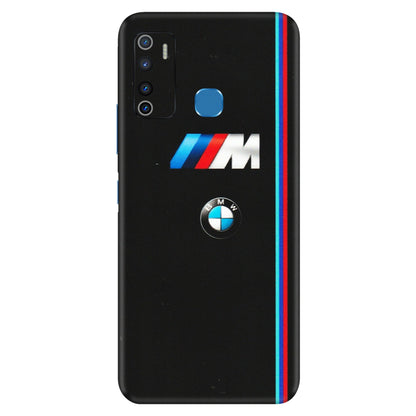 INFINIX Phone Skins (All Models) - Styling With Black BMW - Matte Finish (M-74) Infinix Hot 9