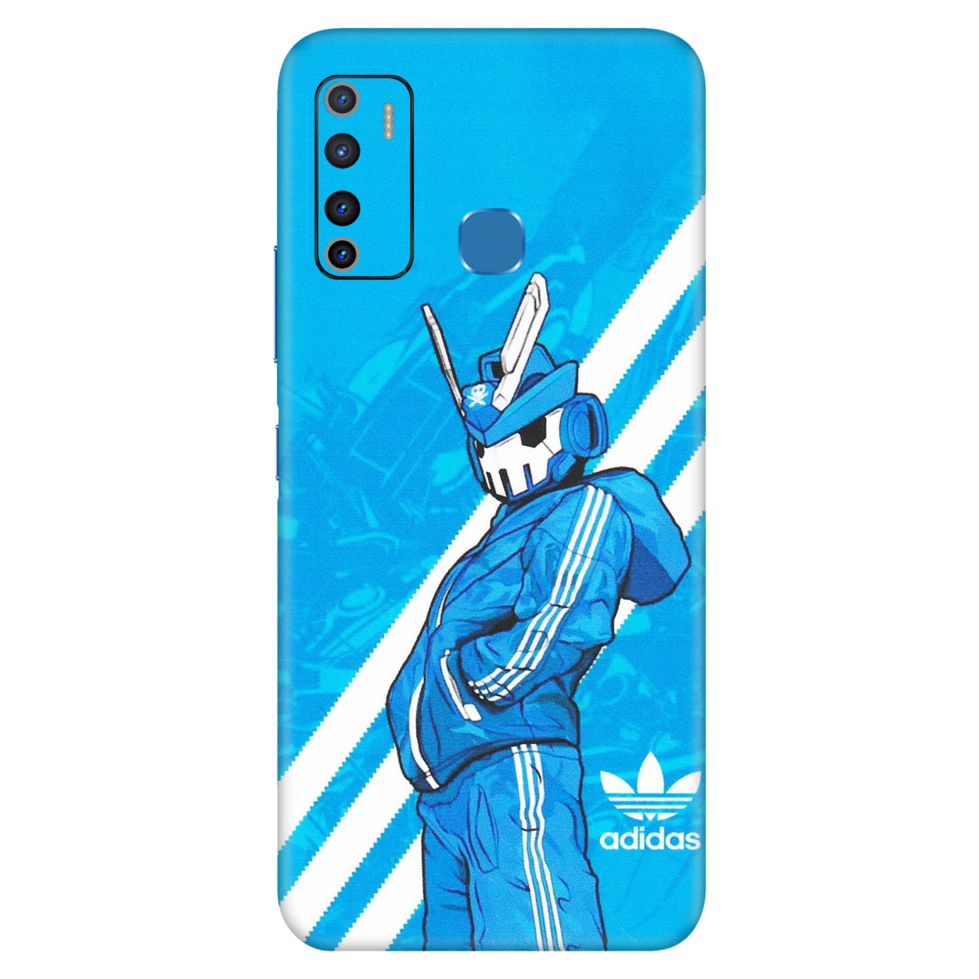 INFINIX Phone Skins (All Models) - Battle of Adidas - Matte Finish (M-98) Infinix Hot 9