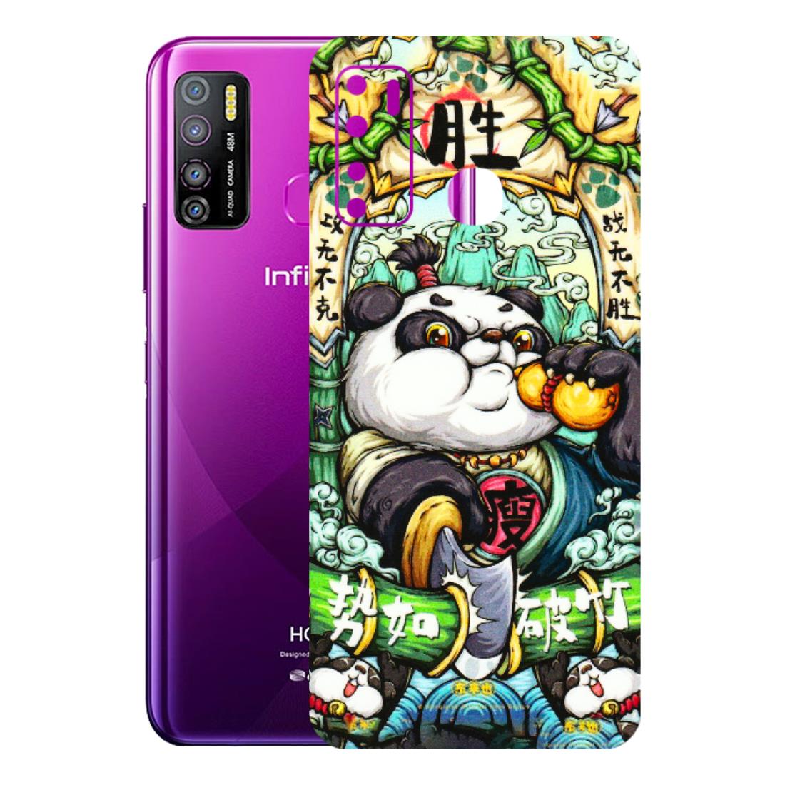 INFINIX Phone Skins (All Models) - Royal Rich Panda - 3D Embossed Finish (L-170) Infinix Hot 9 PRO