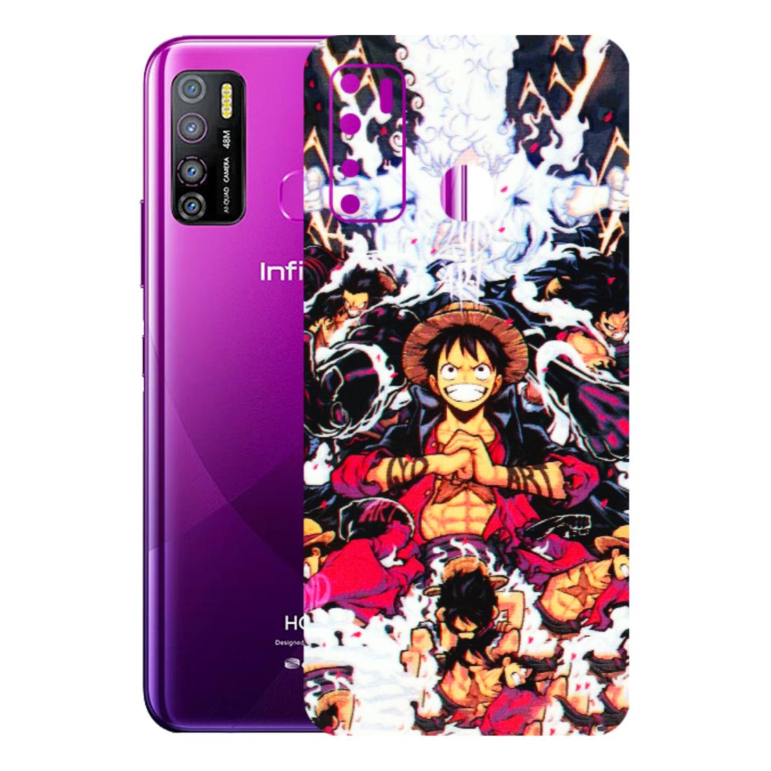 INFINIX Phone Skins (All Models) - Luffy Anime Character - 3D Embossed Finish (L-203) Infinix Hot 9 PRO
