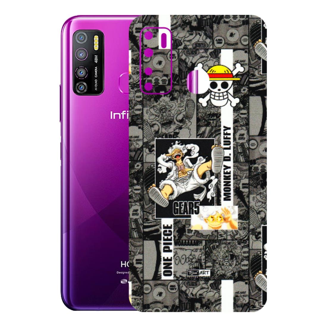 INFINIX Phone Skins (All Models) - Cuffy Anime MonkeyCamic - 3D Embossed Finish (L-242) Infinix Hot 9 PRO